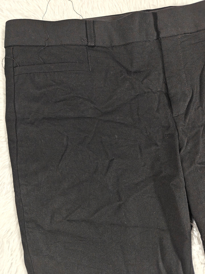 Womens Banana Republic Sloan Dress Pants Black Size 14L