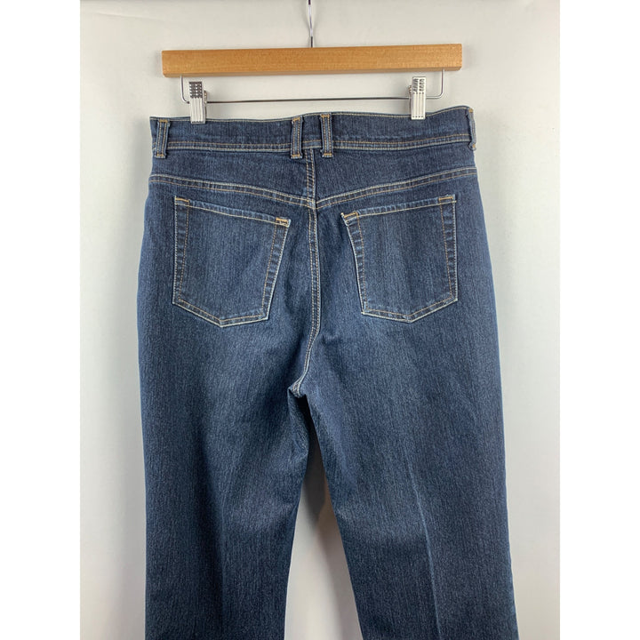 Women's Gloria Vanderbilt Dark Blue Denim Jeans Size 10