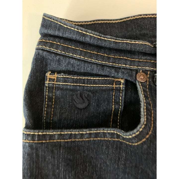Women's Gloria Vanderbilt Dark Blue Denim Jeans Size 10
