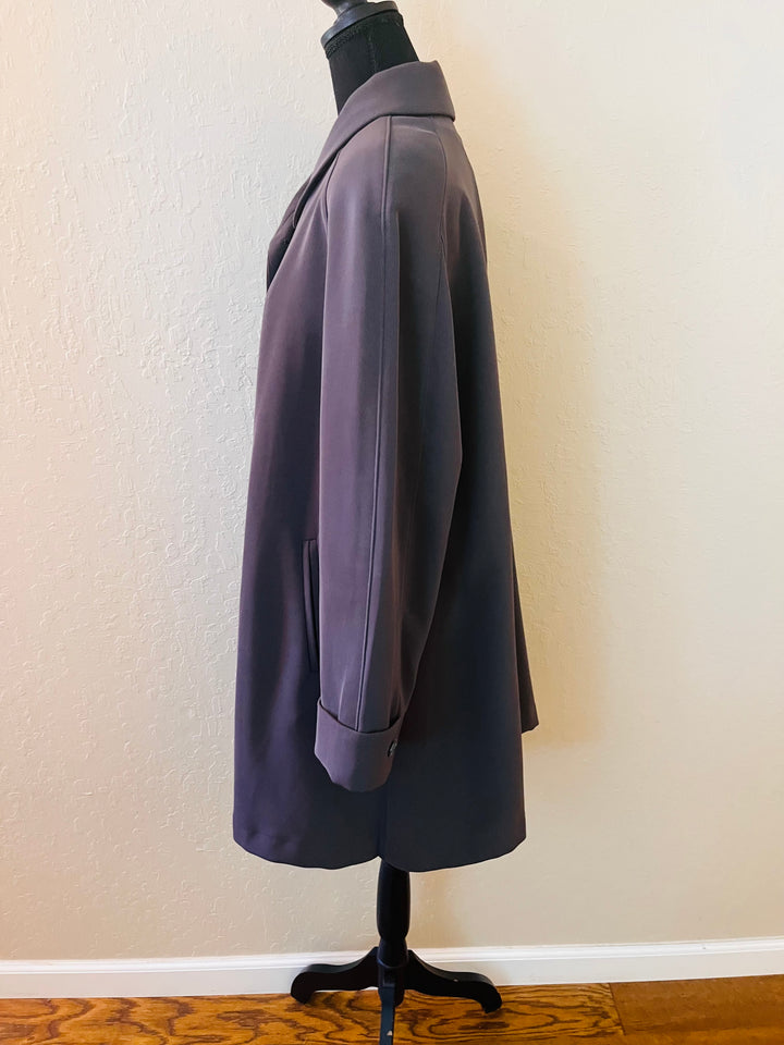 Vintage UTEX Design Women’s Trench Coat Classic Longline Jacket Timeless Outerwear