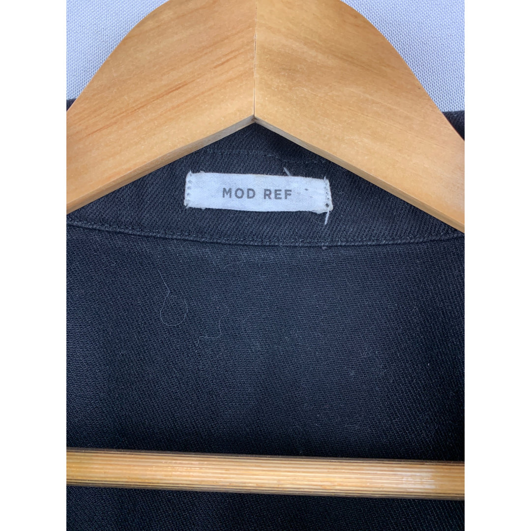 Women's Mod Ref Black Denim Jacket Size M