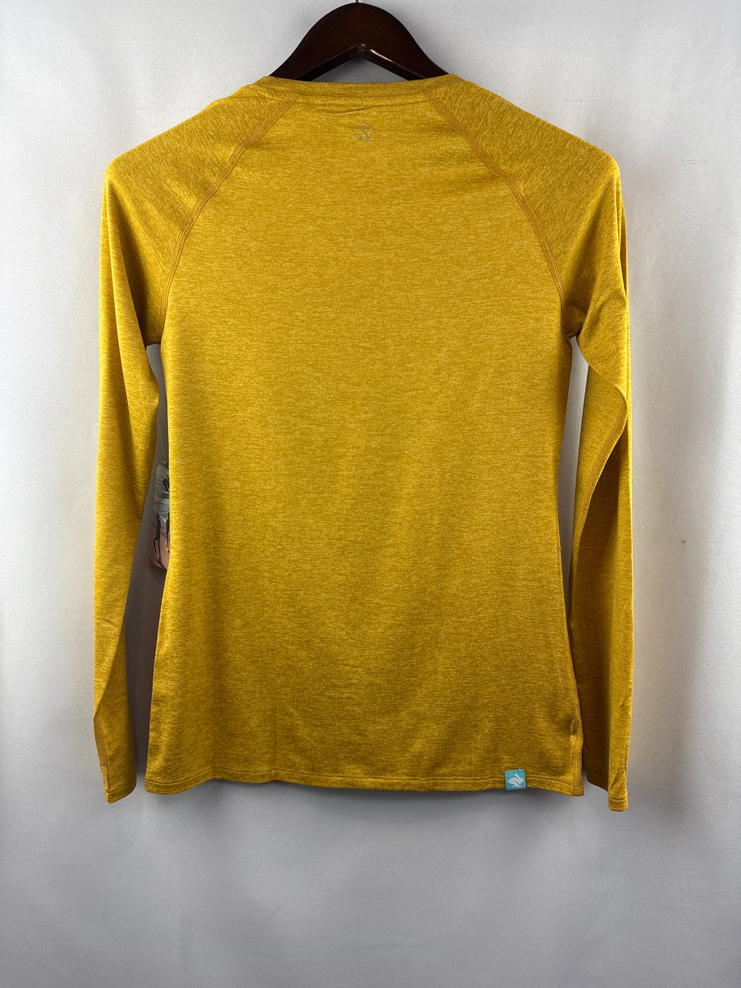 Women’s Rabbit Small Mustard Long Sleeve Active Shirt