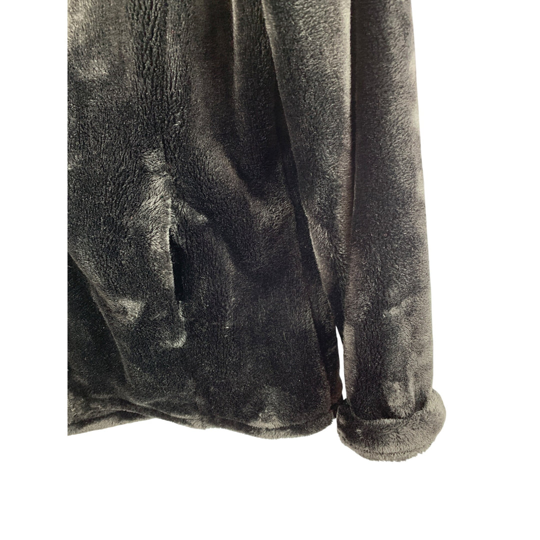 32 Degrees Heat Vintage Black Faux Fur Jacket M