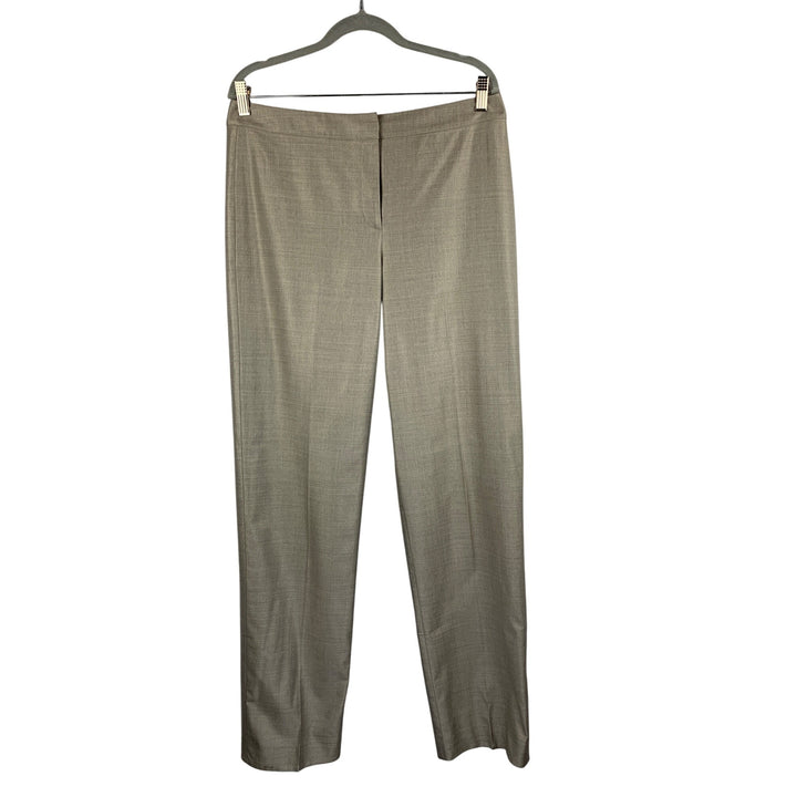 St. John Womens Gray Tailored Pants Size 10
