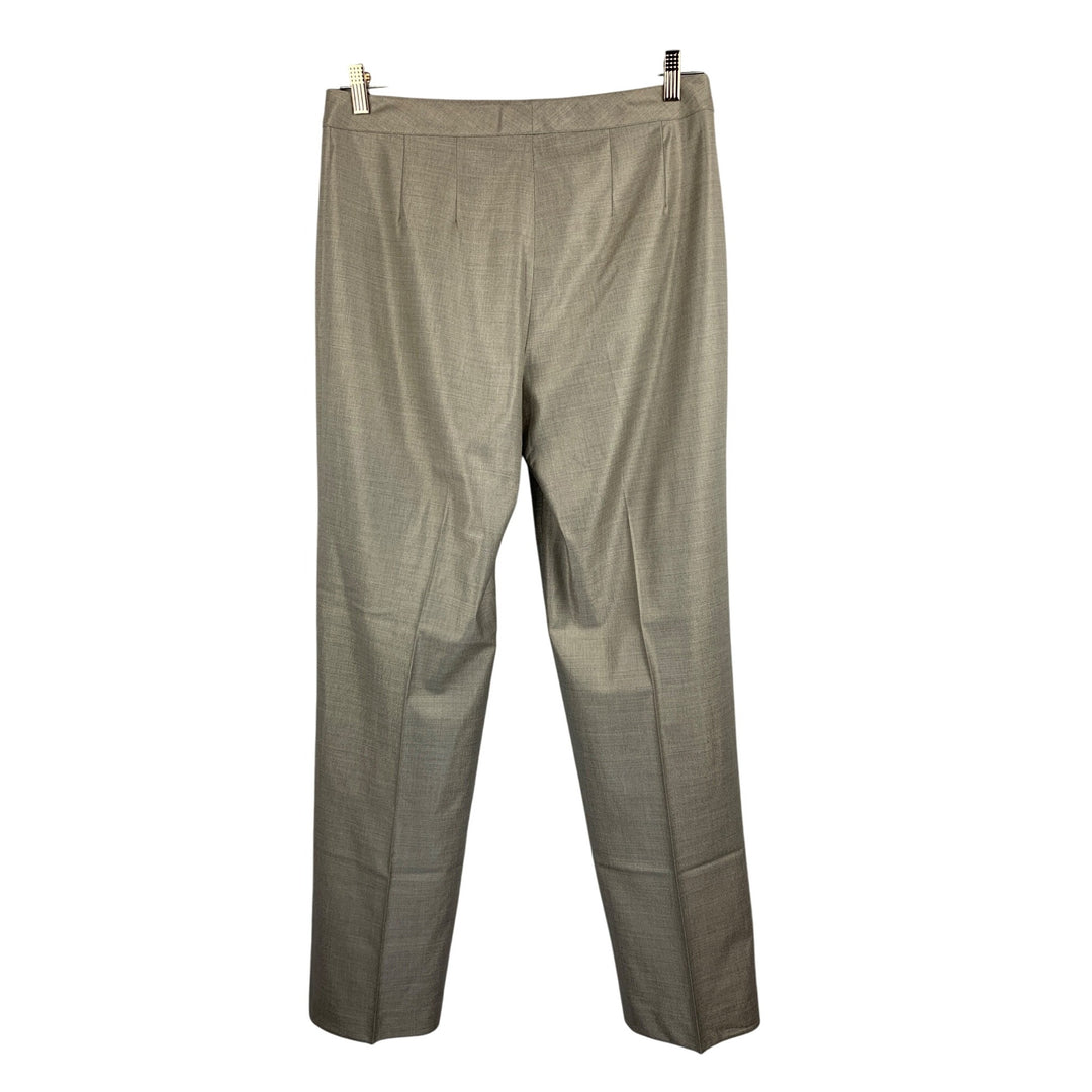 St. John Womens Gray Tailored Pants Size 10