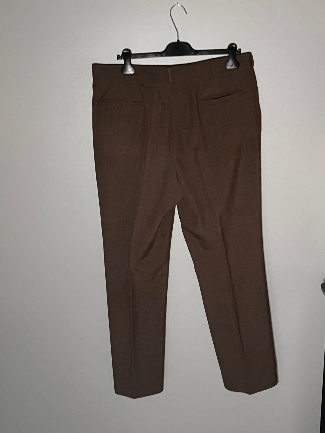 Men's Dark Brown Dress Pants Size Large