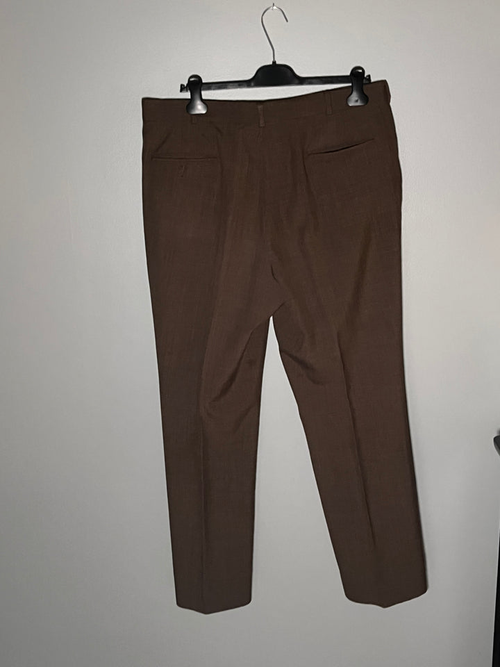 Men's Dark Brown Dress Pants Size Large