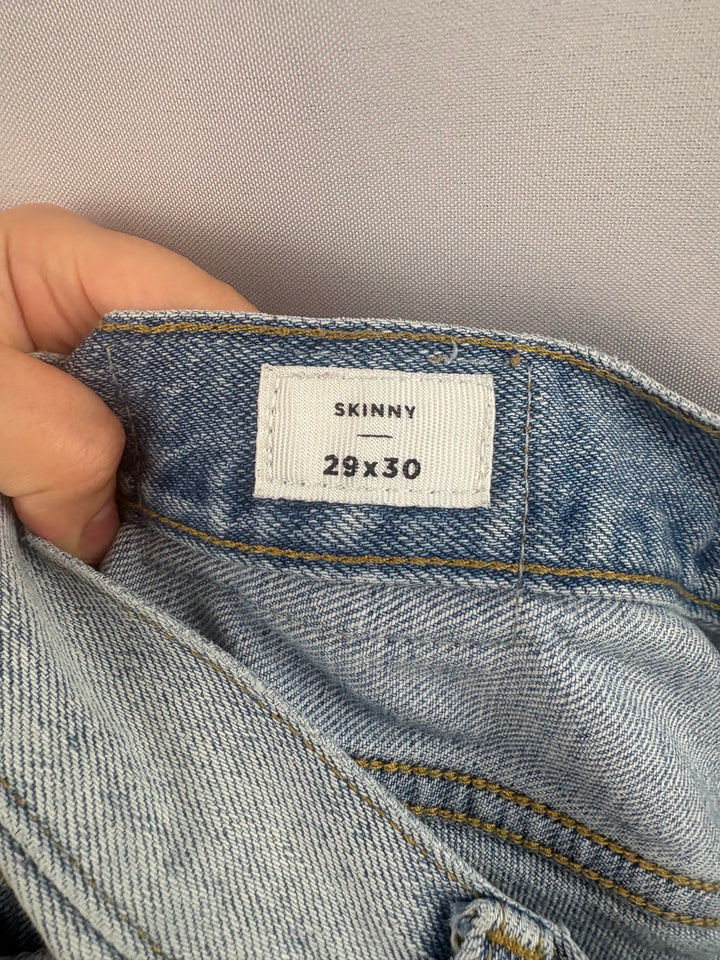 Women’s Pacsun Size 29x30 Light Blue Distressed Skinny Jean