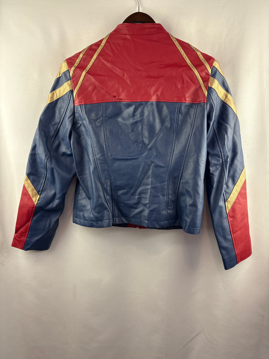 Women’s Her Universe Large Captain Marvel Faux Leather Jacket