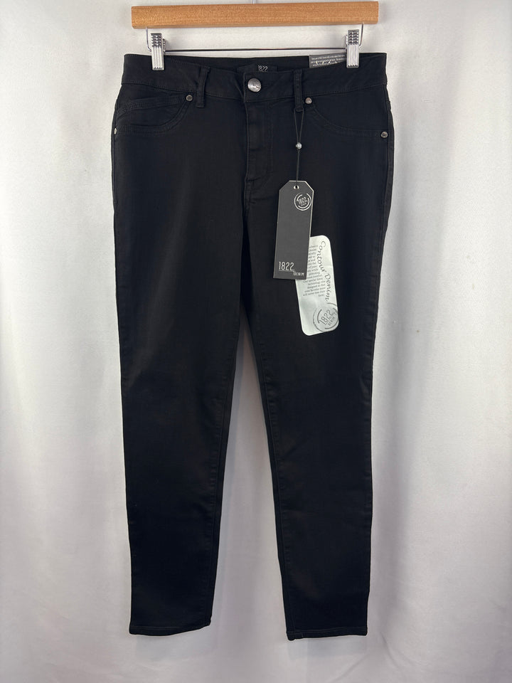 Women’s 1822 Denim Size 12 Black Skinny Jeans