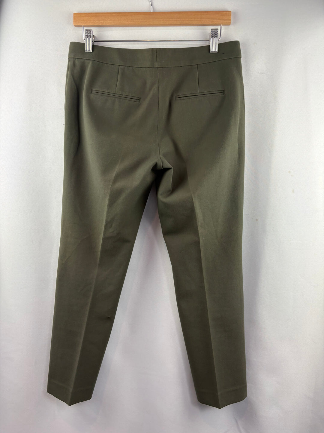 Women’s Ann Taylor Size 4 Dark Green Pleated Slacks
