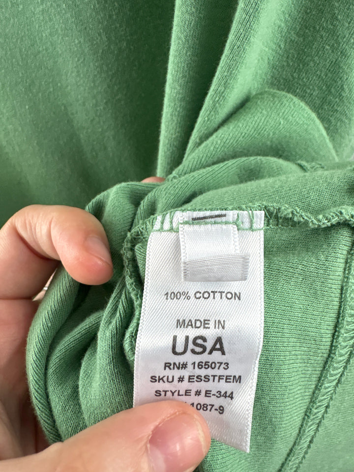 Women’s Fresh Produce Size 2X Sage Green T-Shirt