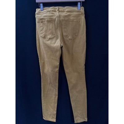 Old Navy Rockstar Womens Mid-Rise Khaki Skinny Jeans Size 8