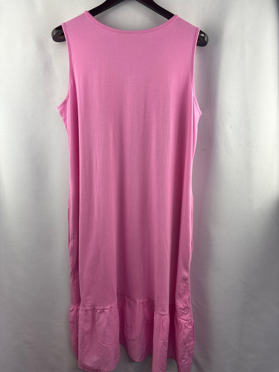 Women’s LOGO Lori Goldstein XL Bubblegum Pink Maxi Dress