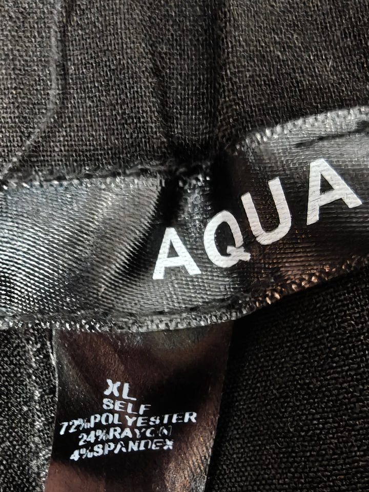 Womens Aqua Shorts Black Size XL