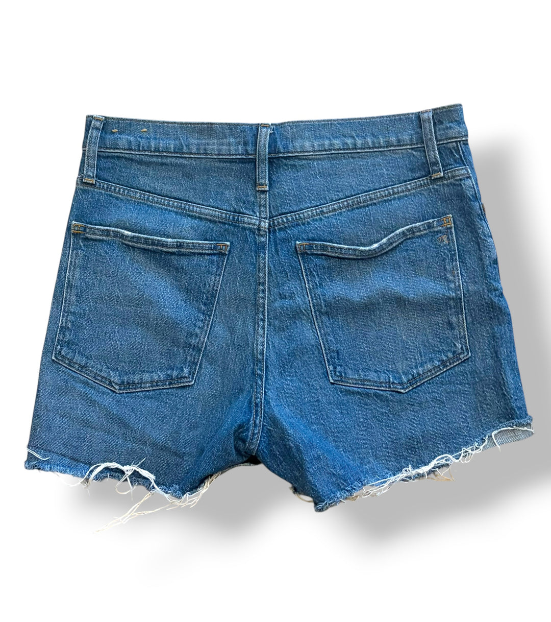 Madewell High Rise Denim Cutoff Shorts Size 30/10 Frayed Hem Daisy Dukes Western