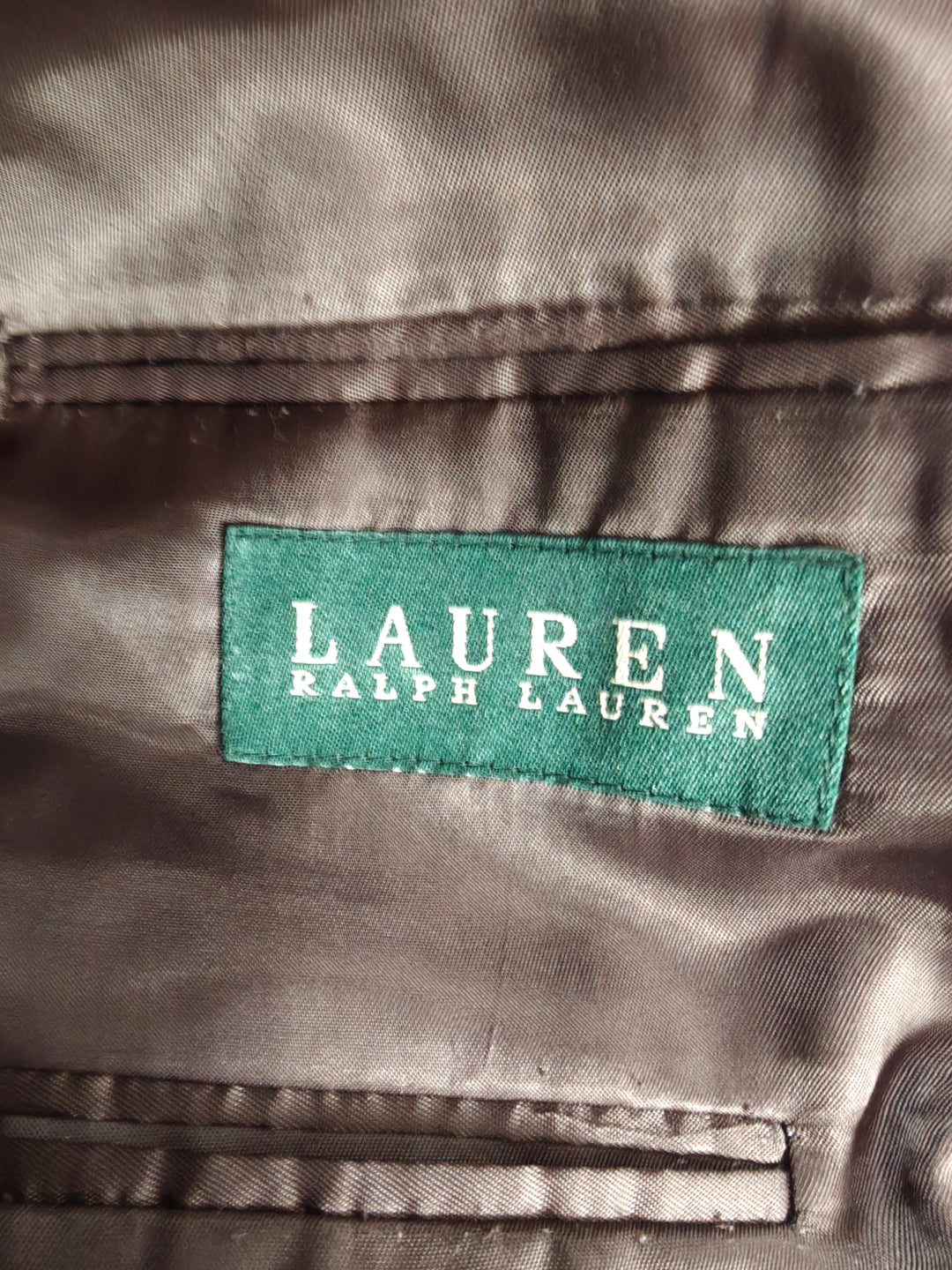 Men’s Lauren Ralph Lauren Blazer Brown Plaid 46L