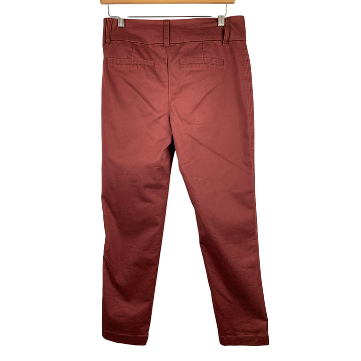 Tinsel Womens Burgundy Slim Fit Pants Size 29 Cotton Blend