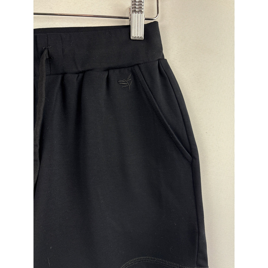 Women’s Cozy Earth Size Small Black Bamboo Lounge Shorts