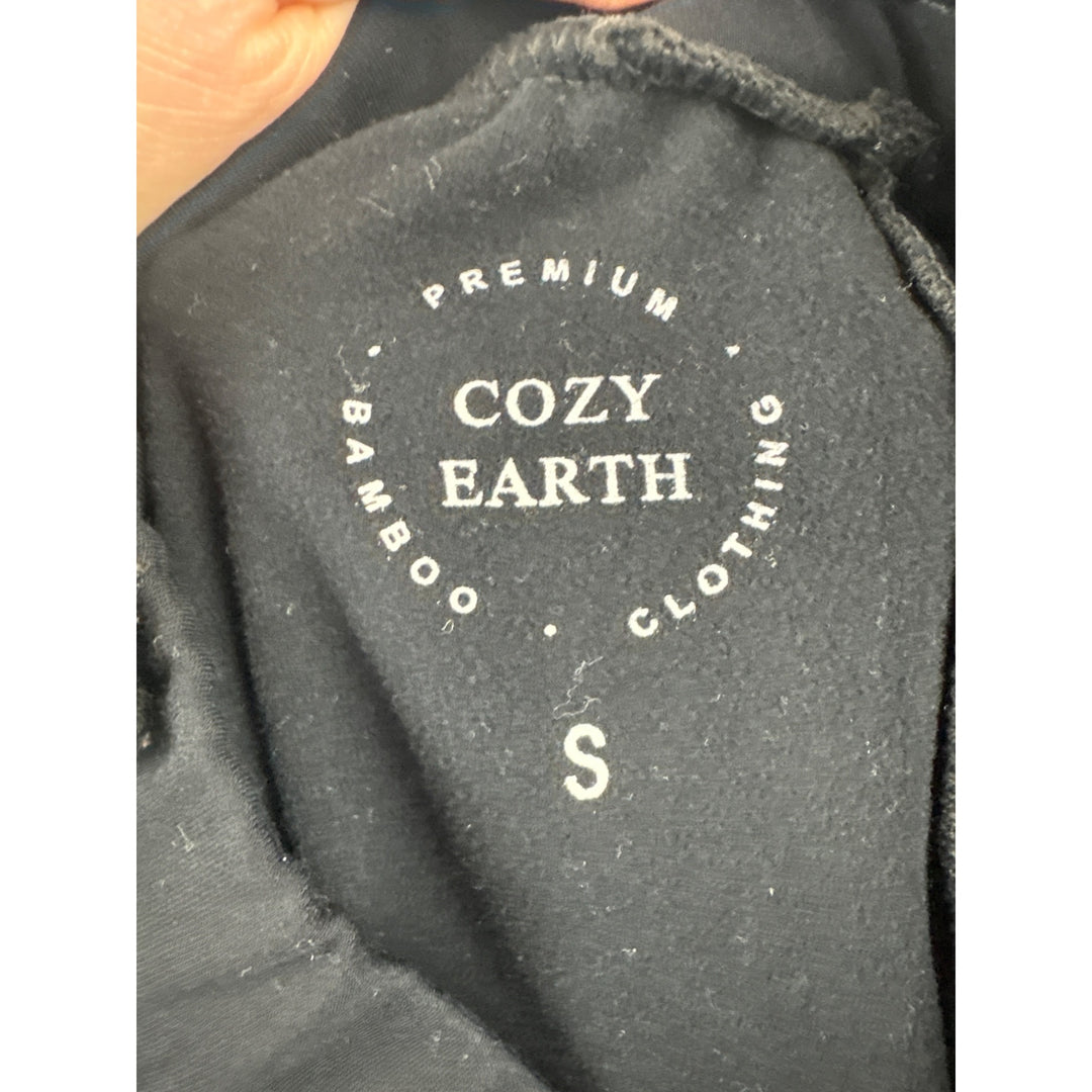 Women’s Cozy Earth Size Small Black Bamboo Lounge Shorts