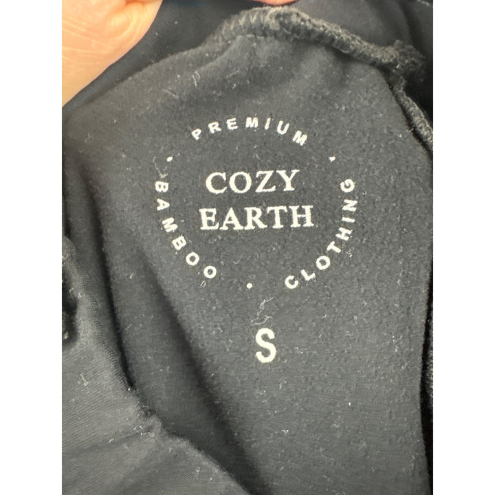 Women’s Cozy Earth Size Small Black Bamboo Lounge Shorts