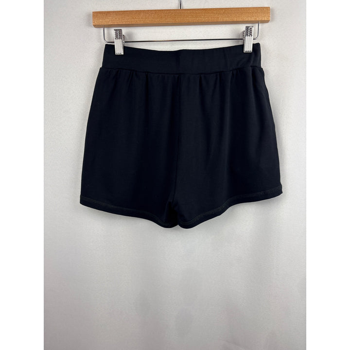 Women’s Cozy Earth Size Small Black Bamboo Lounge Shorts