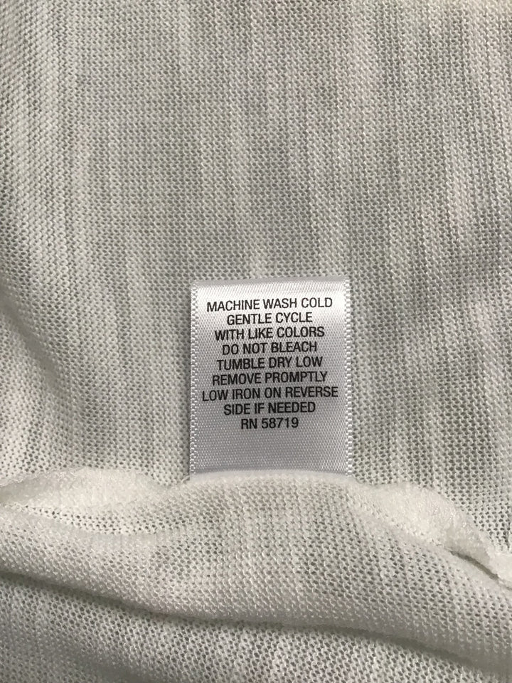 Women’s Studio Works White Lightweight Cardigan Size Small