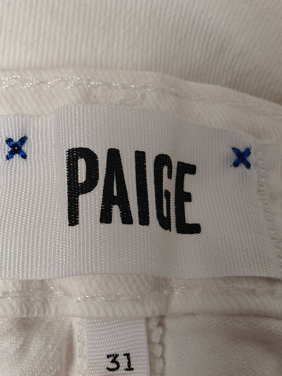 Women PAIGE Verdugo Skinny Jeans White Size 31
