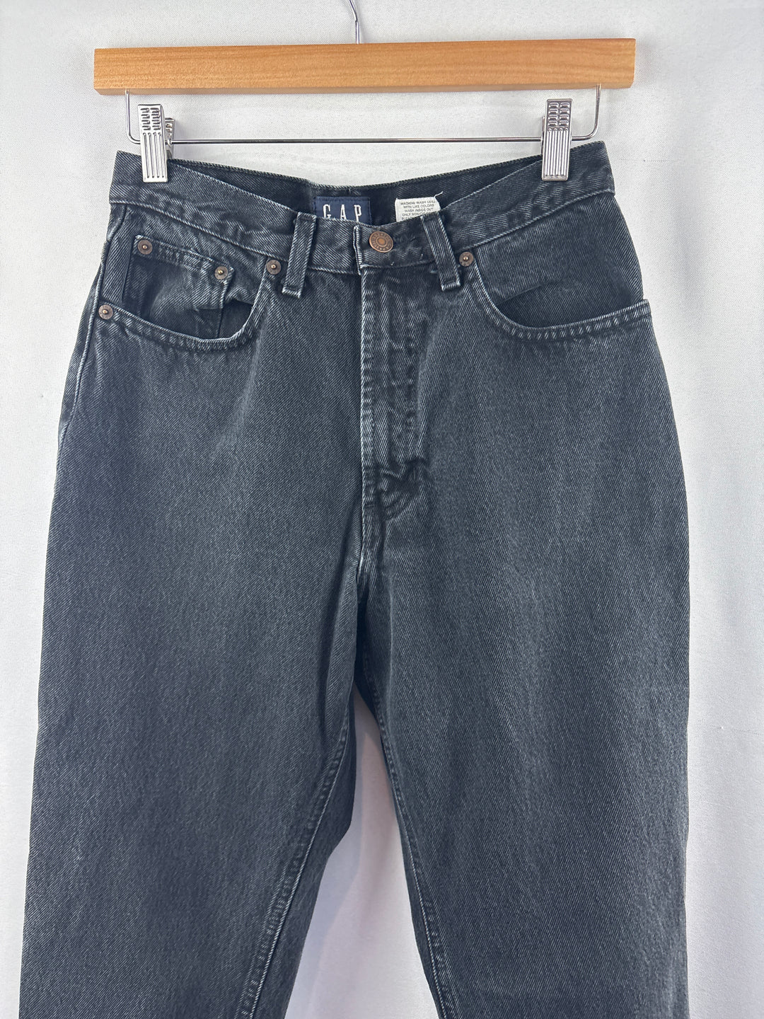 Women’s GAP Size 8 Black Straight Leg Jeans