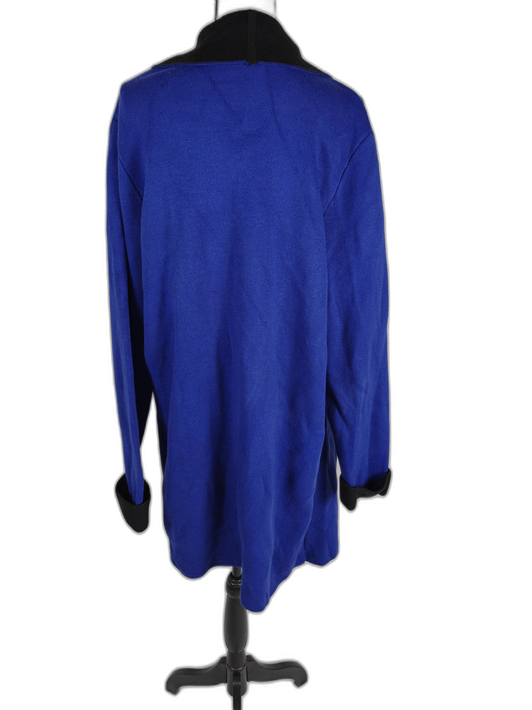 Womens Tahari Cardigan Blue Black Size Unknown