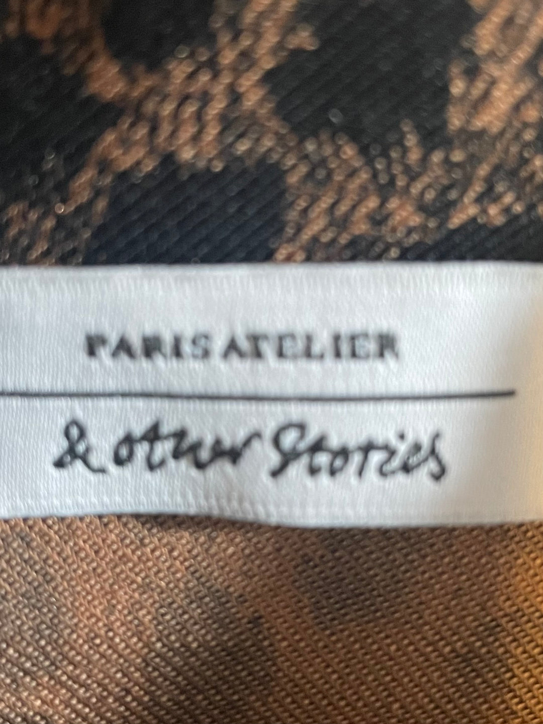 Paris Atelier &amp; Other Stories Animal Print Dress that’s a Size 4