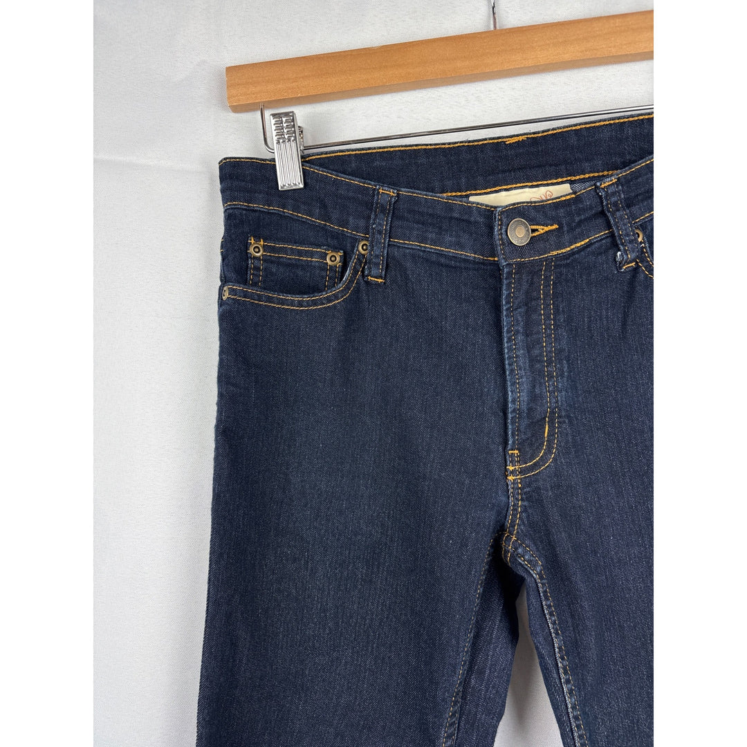 Antthony Originals Womens Bootcut Jeans Size 6P Dark Wash Cotton Blend