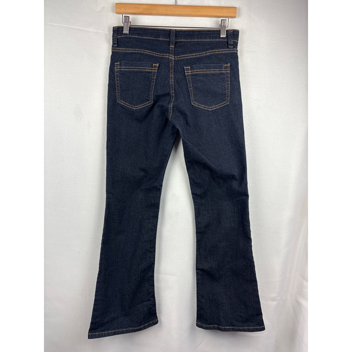 Antthony Originals Womens Bootcut Jeans Size 6P Dark Wash Cotton Blend