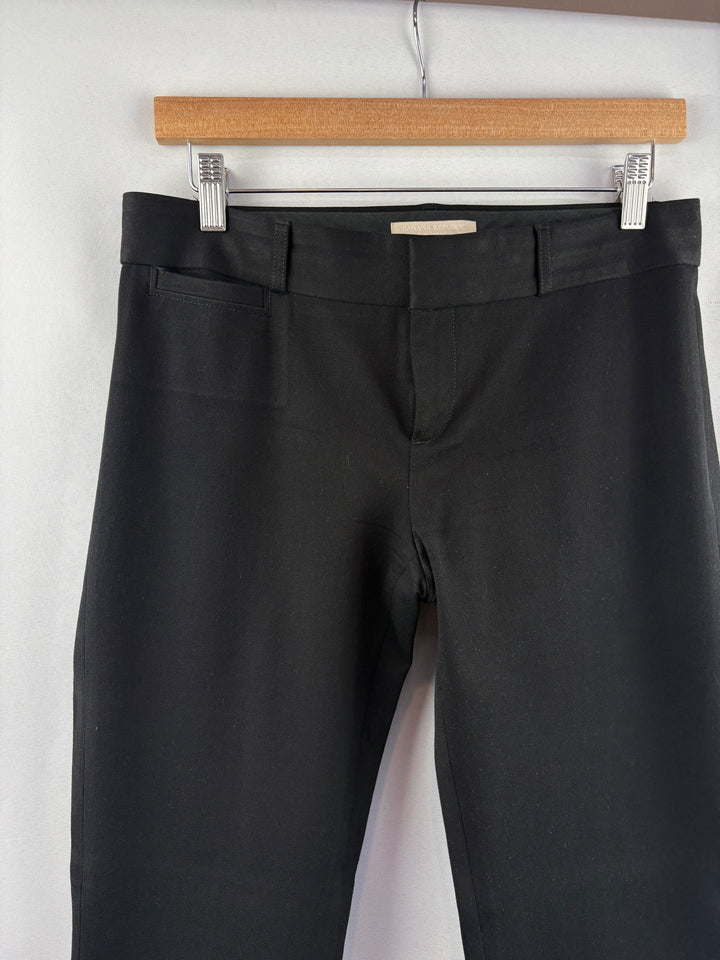 Women’s Banana Republic Size 4 Black Pleated Dress Pants