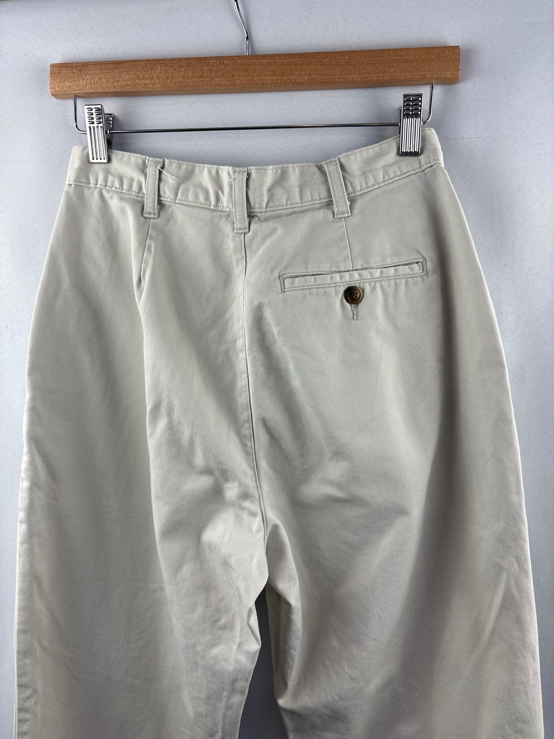 Women’s Dockers Size 8 Khaki High Waisted Straight Leg Pants