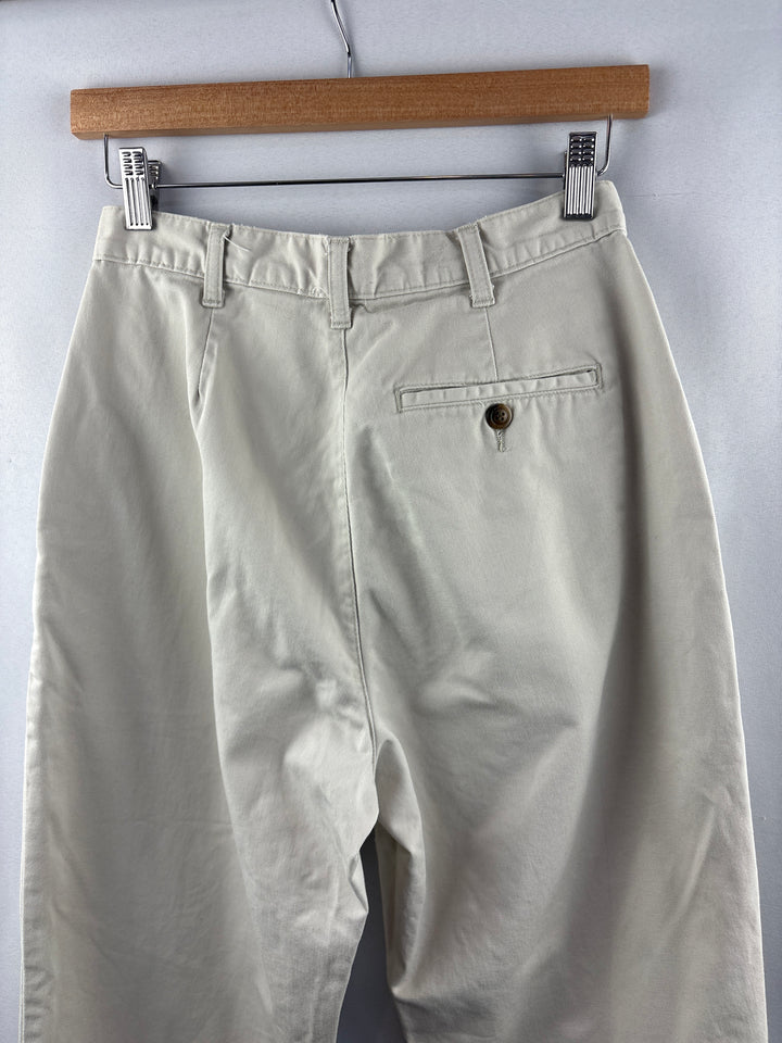 Women’s Dockers Size 8 Khaki High Waisted Straight Leg Pants