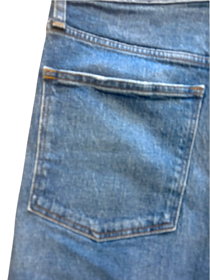 Madewell High Rise Denim Cutoff Shorts Size 30/10 Frayed Hem Daisy Dukes Western