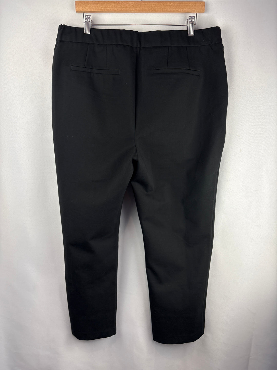 Women’s Eloquii Size 18 Black Straight Leg Slacks