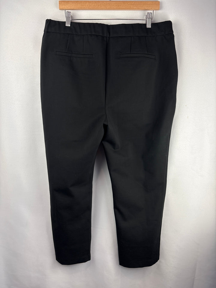 Women’s Eloquii Size 18 Black Straight Leg Slacks