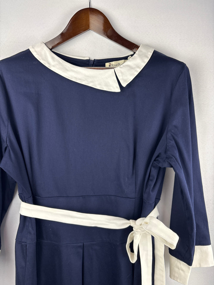 Women’s ReoRia Size 18/20 Navy Midi Boat Dress