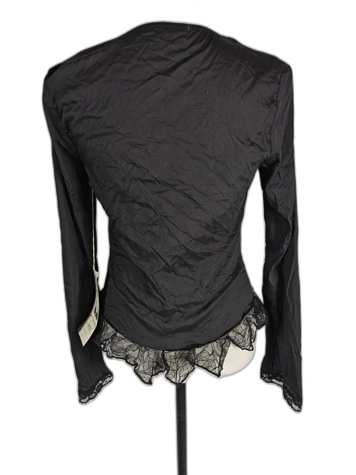 Womens Ann Ferriday Blouse Black One Size