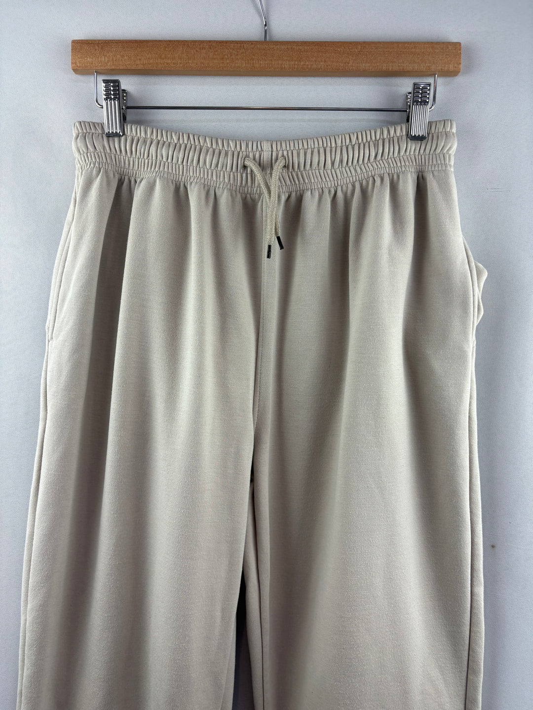 Women’s In Good State Large Beige Sweatpants