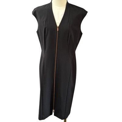 Women’s Lafayette 148 Black Pencil Dress Sz 10