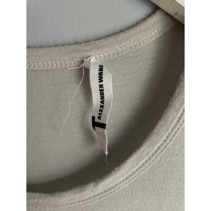 T by Alexander Wang Long Sleeve Pocket t-shirt 100% Modal Minimalist Basic Small