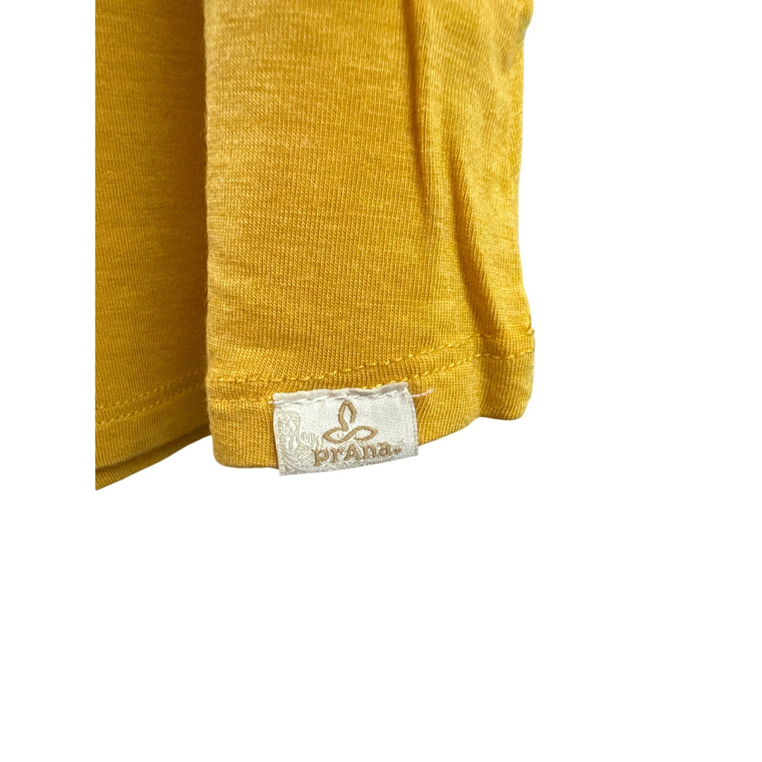 Women’s Prana Small Mustard Yellow Tank