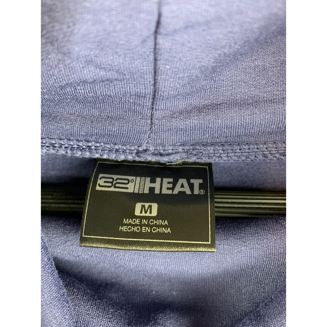 32 Degrees Heat Orion Blue Hoodie Sweatshirt M