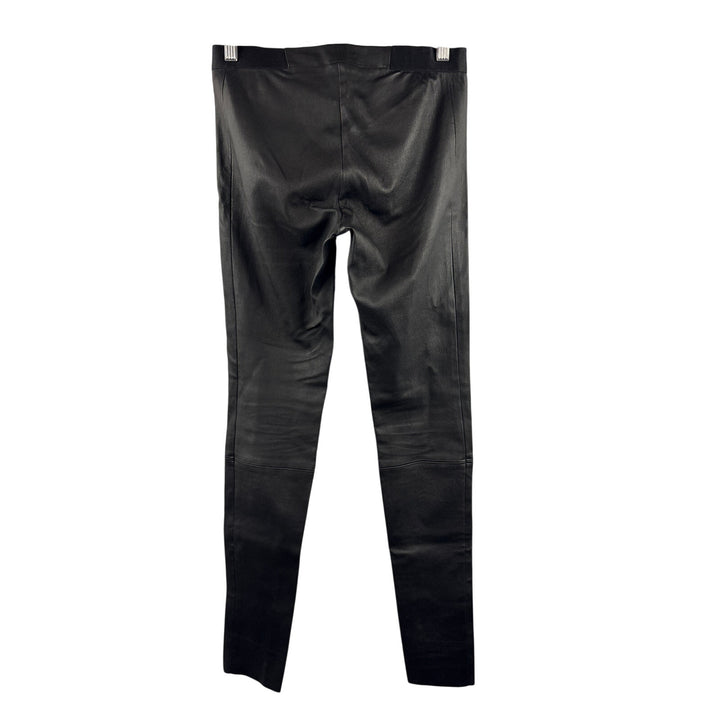 Women’s Alice + Olivia Size 0 Black Leather Pants