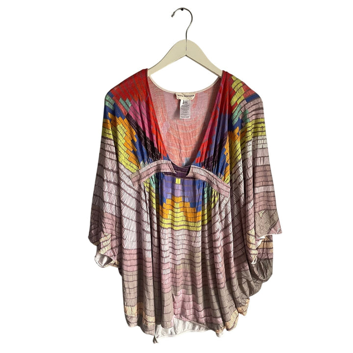 Mara Hoffman Swim Cover Up One size Boho Maximalist 48" Wide Vacation Resort