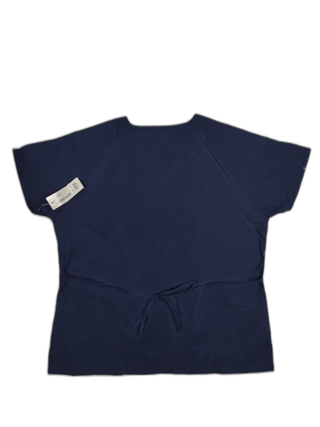 Womens Butter-Soft Scrub Top Navy Blue Size XL NWT