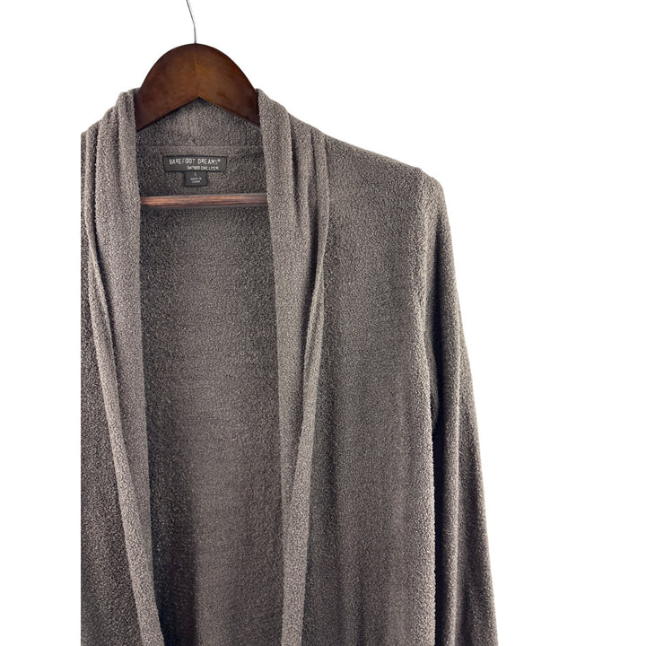 Women’s Barefoot Dreams XL Grayish Brown Plush Cardigan